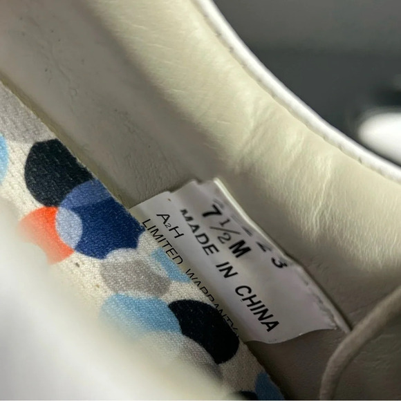 FootJoy Lopro 97223 Golf Shoes White/Black Spikes Women's 7.5M - Picture 8 of 9